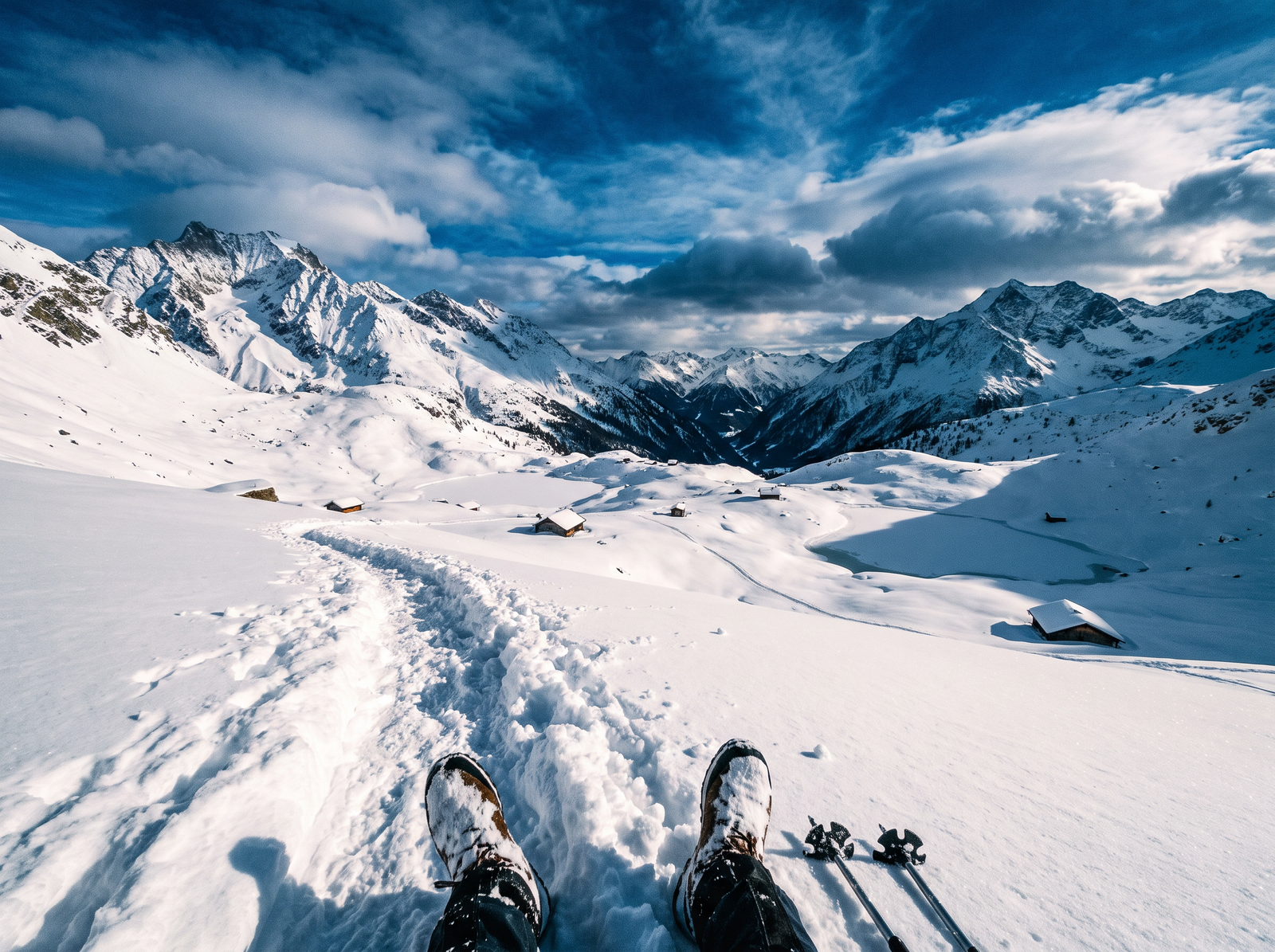 winterwandern Atmosphäre